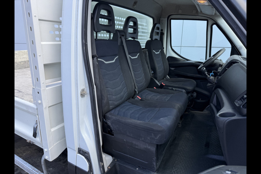 Iveco Daily 35C14 2.3 Kipper Dubbellucht 3,5t Trekhaak Airco Cruise Control Luchtgeveerde Stoel