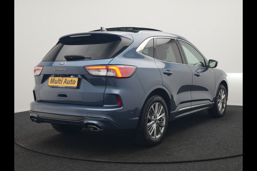 Ford Kuga 2.5 Vignale PHEV 225pk Dealer O.H. | Trekhaak Af Fabriek | Panodak | Adaptive Cruise | 360 Camera | Head Up | Bang & Olufsen | Lederen Sportstoelen Memory & Verwarmd | Stuur Verwarmd | Keyless | Blis | DAB |