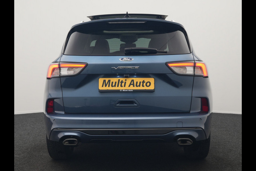 Ford Kuga 2.5 Vignale PHEV 225pk Dealer O.H. | Trekhaak Af Fabriek | Panodak | Adaptive Cruise | 360 Camera | Head Up | Bang & Olufsen | Lederen Sportstoelen Memory & Verwarmd | Stuur Verwarmd | Keyless | Blis | DAB |