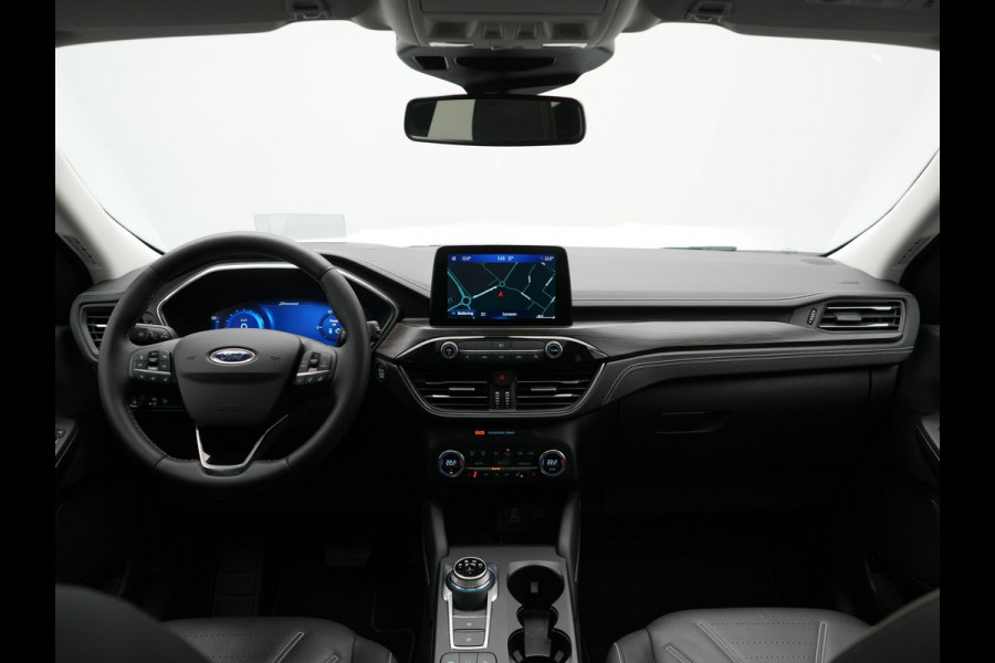Ford Kuga 2.5 Vignale PHEV 225pk Dealer O.H. | Trekhaak Af Fabriek | Panodak | Adaptive Cruise | 360 Camera | Head Up | Bang & Olufsen | Lederen Sportstoelen Memory & Verwarmd | Stuur Verwarmd | Keyless | Blis | DAB |