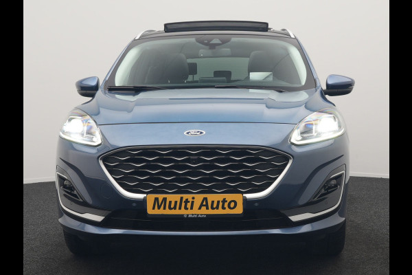 Ford Kuga 2.5 Vignale PHEV 225pk Dealer O.H. | Trekhaak Af Fabriek | Panodak | Adaptive Cruise | 360 Camera | Head Up | Bang & Olufsen | Lederen Sportstoelen Memory & Verwarmd | Stuur Verwarmd | Keyless | Blis | DAB |