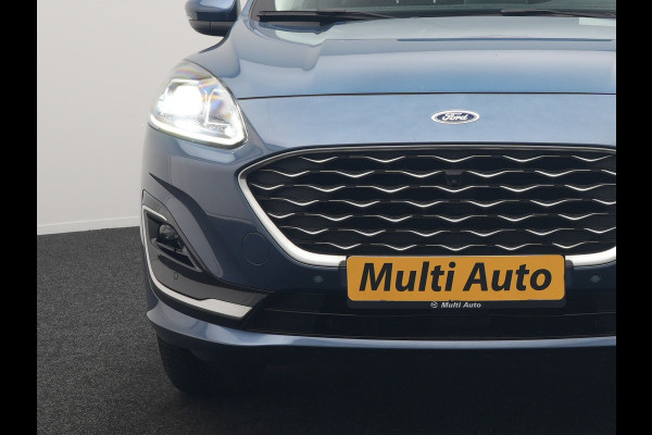 Ford Kuga 2.5 Vignale PHEV 225pk Dealer O.H. | Trekhaak Af Fabriek | Panodak | Adaptive Cruise | 360 Camera | Head Up | Bang & Olufsen | Lederen Sportstoelen Memory & Verwarmd | Stuur Verwarmd | Keyless | Blis | DAB |