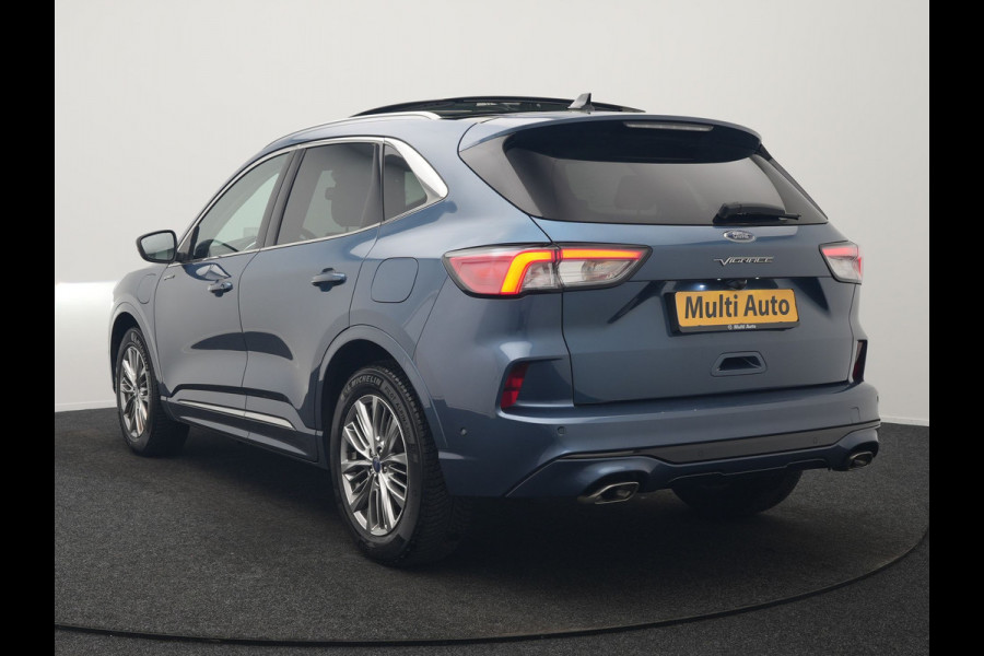 Ford Kuga 2.5 Vignale PHEV 225pk Dealer O.H. | Trekhaak Af Fabriek | Panodak | Adaptive Cruise | 360 Camera | Head Up | Bang & Olufsen | Lederen Sportstoelen Memory & Verwarmd | Stuur Verwarmd | Keyless | Blis | DAB |