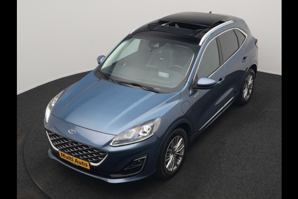 Ford Kuga 2.5 Vignale PHEV 225pk Dealer O.H. | Trekhaak Af Fabriek | Panodak | Adaptive Cruise | 360 Camera | Head Up | Bang & Olufsen | Lederen Sportstoelen Memory & Verwarmd | Stuur Verwarmd | Keyless | Blis | DAB |