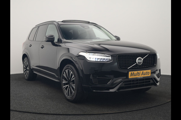 Volvo XC90 T8 Recharge AWD R-Design 7 Persoons PHEV 455pk Long Range | Panodak | Adaptive Cruise | Camera | Harman / Kardon | Lederen Sportstoelen Memory & Verwarmd | Google Assistent | Stuur Verwarmd | Keyless | Blis | Plug In Hybrid |