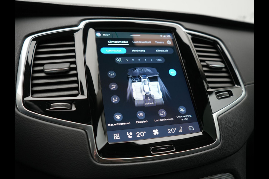 Volvo XC90 T8 Recharge AWD R-Design 7 Persoons PHEV 455pk Long Range | Panodak | Adaptive Cruise | Camera | Harman / Kardon | Lederen Sportstoelen Memory & Verwarmd | Google Assistent | Stuur Verwarmd | Keyless | Blis | Plug In Hybrid |