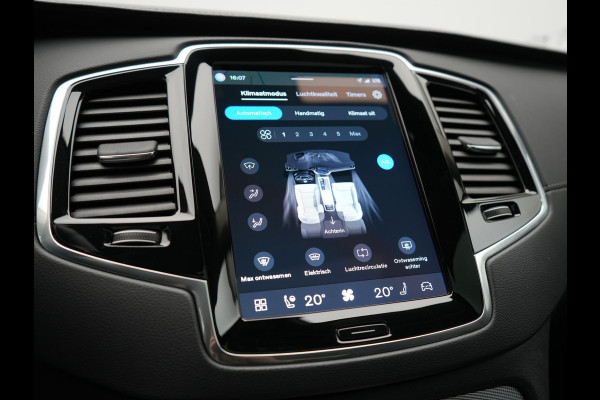 Volvo XC90 T8 Recharge AWD R-Design 7 Persoons PHEV 455pk Long Range | Panodak | Adaptive Cruise | Camera | Harman / Kardon | Lederen Sportstoelen Memory & Verwarmd | Google Assistent | Stuur Verwarmd | Keyless | Blis | Plug In Hybrid |