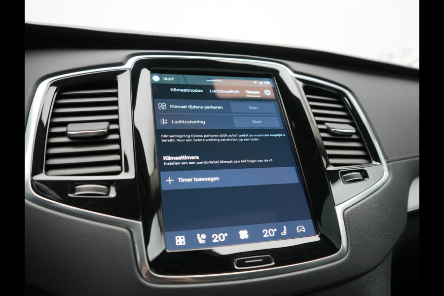 Volvo XC90 T8 Recharge AWD R-Design 7 Persoons PHEV 455pk Long Range | Panodak | Adaptive Cruise | Camera | Harman / Kardon | Lederen Sportstoelen Memory & Verwarmd | Google Assistent | Stuur Verwarmd | Keyless | Blis | Plug In Hybrid |