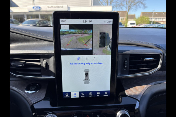 Ford Explorer 3.0 V6 EcoBoost PHEV Platinum 457pk | 7 persoons | Trekhaak | Panoramadak | BTW verrekenbaar | Adaptieve Cruise | Lederen bekleding | Stoelverwarming