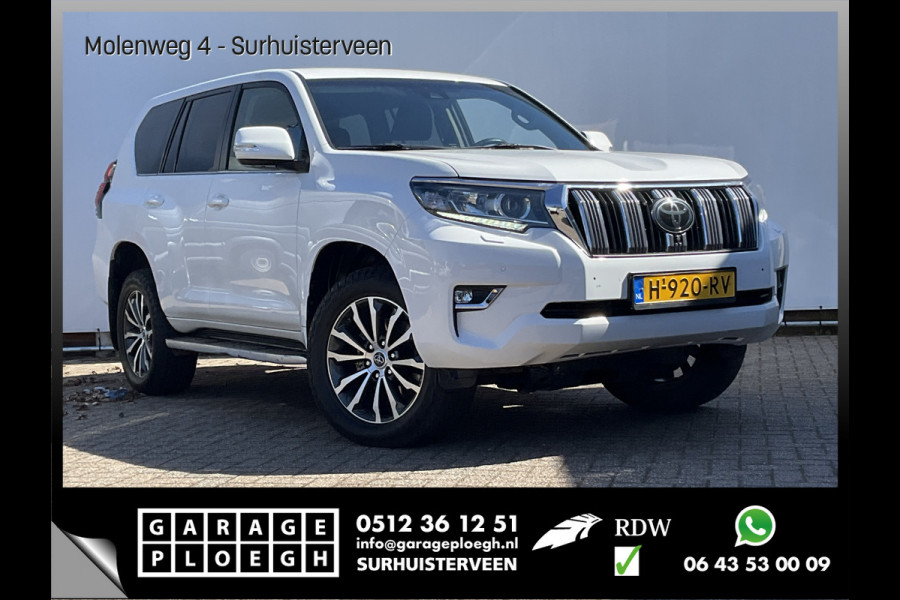 Toyota Land Cruiser 5-Pers 2.8 D-4D Professional 5p. 360° Leer Stoelverw+koel Trekhaak (3000kg)