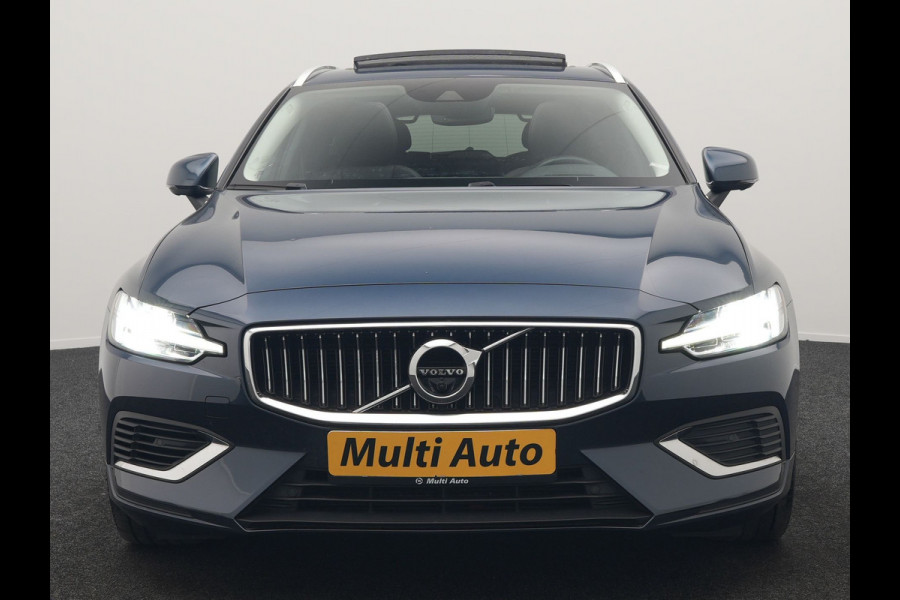 Volvo V60 T6 Recharge AWD Inscription PHEV 340pk Dealer O.H. | Panodak | Head Up | 360 Camera | Adaptive Cruise | Harman / Kardon | Lederen Sportstoelen Ventilatie & Memory | Keyless | Stoelen & Stuur Verwarmd | Apple Carplay | Navigatie | DAB | Plug In Hybrid |