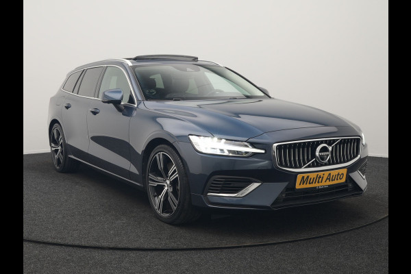 Volvo V60 T6 Recharge AWD Inscription PHEV 340pk Dealer O.H. | Panodak | Head Up | 360 Camera | Adaptive Cruise | Harman / Kardon | Lederen Sportstoelen Ventilatie & Memory | Keyless | Stoelen & Stuur Verwarmd | Apple Carplay | Navigatie | DAB | Plug In Hybrid |