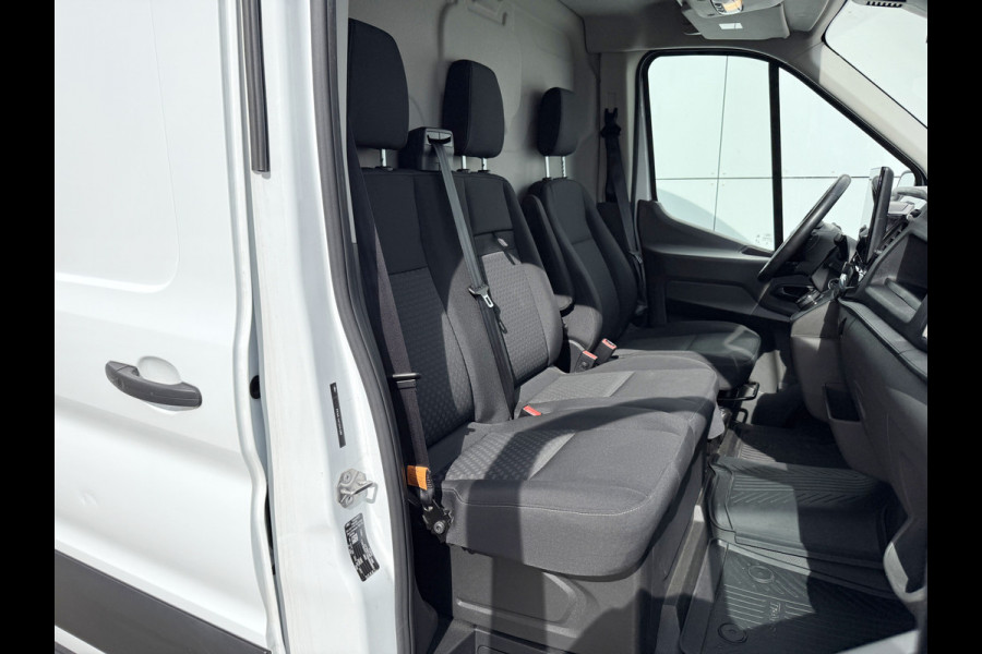 Ford E-Transit 68kWh 184PK L2H2 317km WLTP 95,7% (SOH) BEV Snelladen Cruise control Climate control Carplay Laadkabel Parkeersensoren