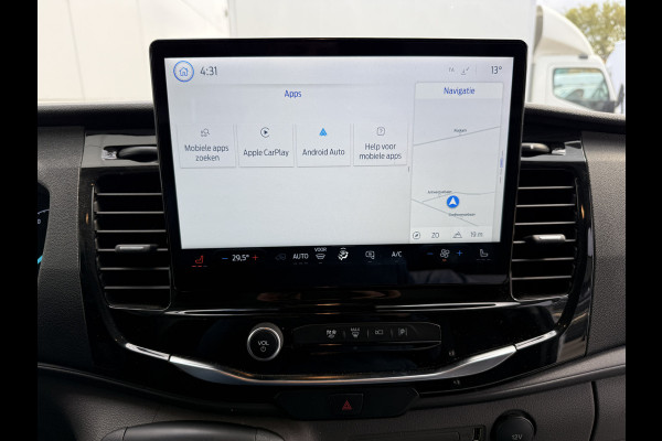 Ford E-Transit 68kWh 184PK L2H2 317km WLTP 95,7% (SOH) BEV Snelladen Cruise control Climate control Carplay Laadkabel Parkeersensoren