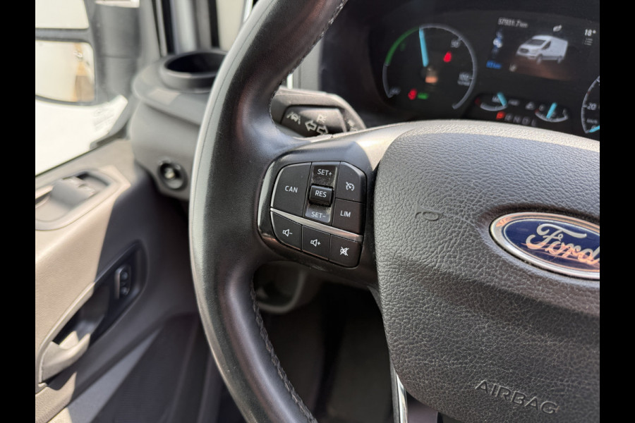 Ford E-Transit 68kWh 184PK L2H2 317km WLTP 95,7% (SOH) BEV Snelladen Cruise Control Climate Control Carplay Laadkabel Parkeersensoren