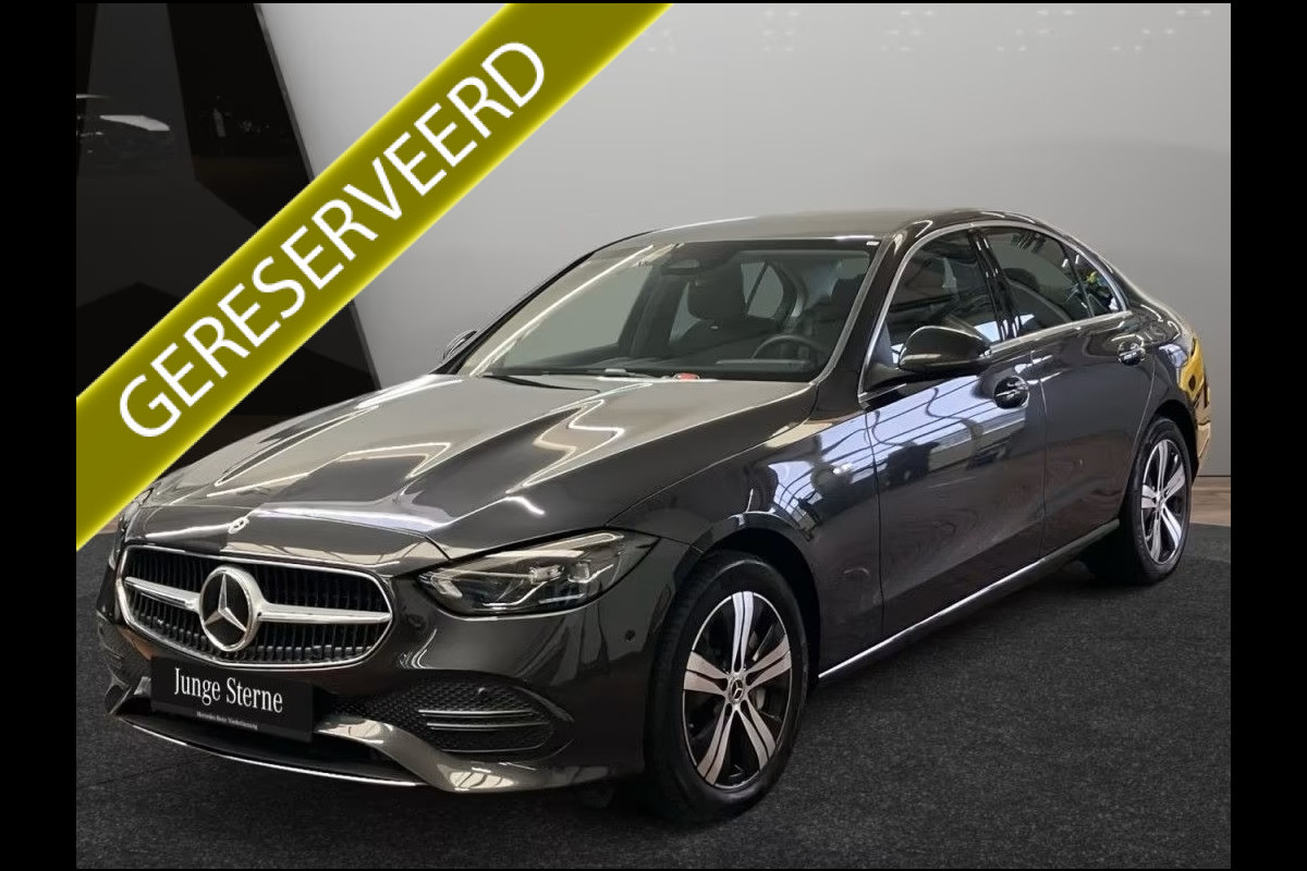 Mercedes-Benz C-Klasse 300e AVANTGARDE ** HIGH LED, NAVI+, MEMORY, VERW. STUUR, SPIEGEL-PACK ** 1e EIG - Ex MB-AG - € 19.200,= onder NP ** ** INFORMEER OOK NAAR ONZE AANTREKKELIJKE FINANCIAL-LEASE TARIEVEN **