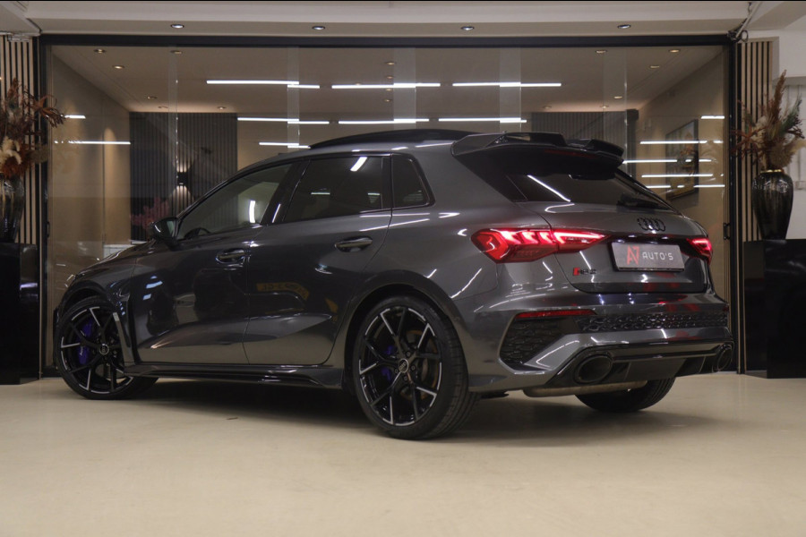 Audi A3 Sportback 2.5 TFSI RS 3 quattro HULK PANO/KERAMISCH/B&O/HUD/CARBONSPOILER/VOL