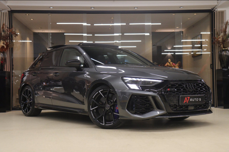 Audi A3 Sportback 2.5 TFSI RS 3 quattro HULK PANO/KERAMISCH/B&O/HUD/CARBONSPOILER/VOL