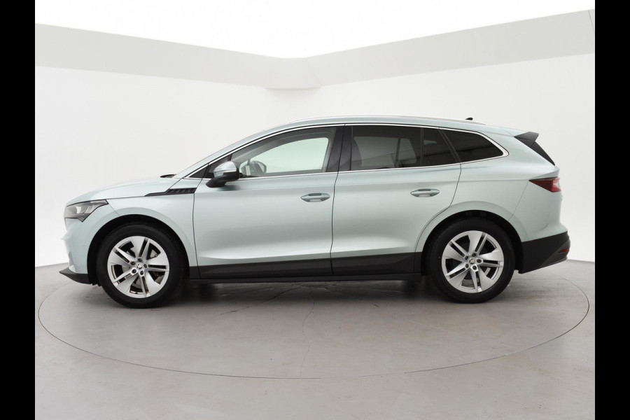 Škoda ENYAQ iV 60 + LEDER | PANORAMA | ELEK. TREKHAAK | | HEAD-UP | CARPLAY | SFEERVERLICHTING