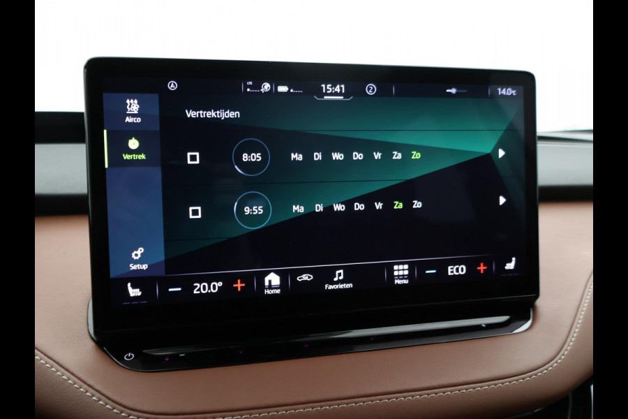 Škoda ENYAQ iV 60 + LEDER | PANORAMA | ELEK. TREKHAAK | | HEAD-UP | CARPLAY | SFEERVERLICHTING