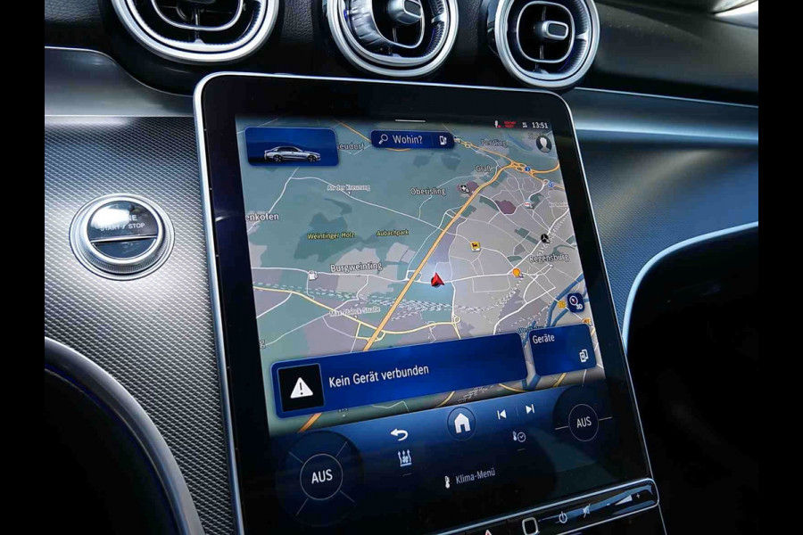 Mercedes-Benz C-Klasse 300e AVANTGARDE ** HIGH LED, NAVI+, PANORAMA, MEMORY, DISTR ** 1e EIG - Ex MB-AG - € 17.200,= onder NP ** ** INFORMEER OOK NAAR ONZE AANTREKKELIJKE FINANCIAL-LEASE TARIEVEN **