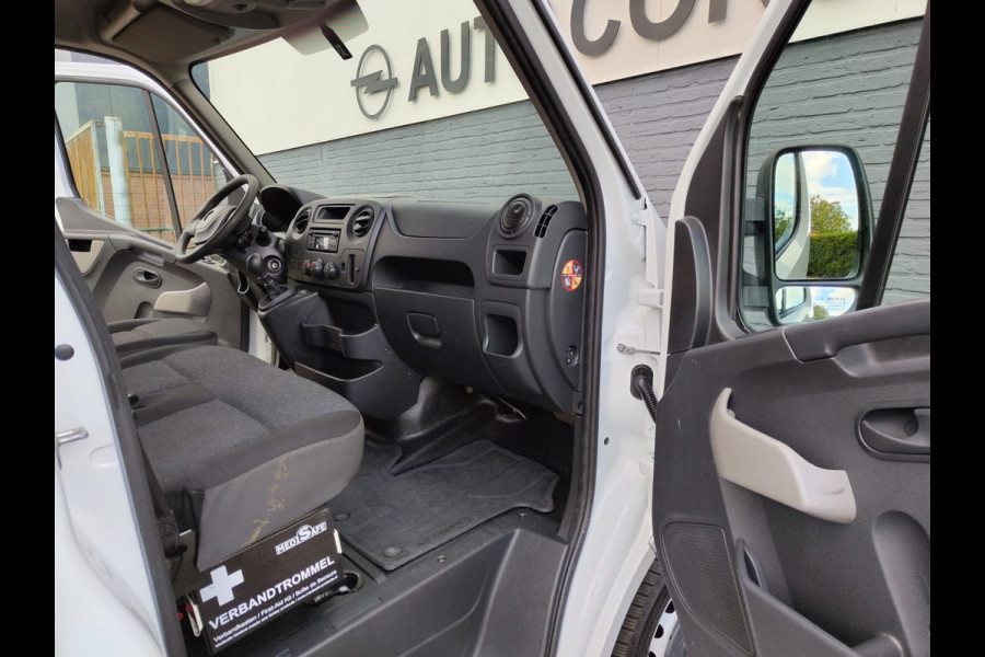 Opel Movano 2.3CDTI 146PK Bi-Turbo L2H2 3-Persoons Airco Cruise Trekhaak Pdc Schuifdeur ESP Bluetooth Betonplex Vloer Wandbetimmering EURO6 2.500KG Trekgewicht