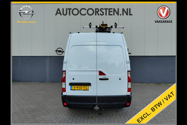 Opel Movano 2.3CDTI 146PK Bi-Turbo L2H2 3-Persoons Airco Cruise Trekhaak Pdc Schuifdeur ESP Bluetooth Betonplex Vloer Wandbetimmering EURO6 2.500KG Trekgewicht