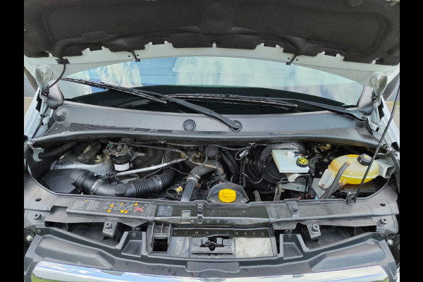 Opel Movano 2.3CDTI 146PK Bi-Turbo L2H2 3-Persoons Airco Cruise Trekhaak Pdc Schuifdeur ESP Bluetooth Betonplex Vloer Wandbetimmering EURO6 2.500KG Trekgewicht