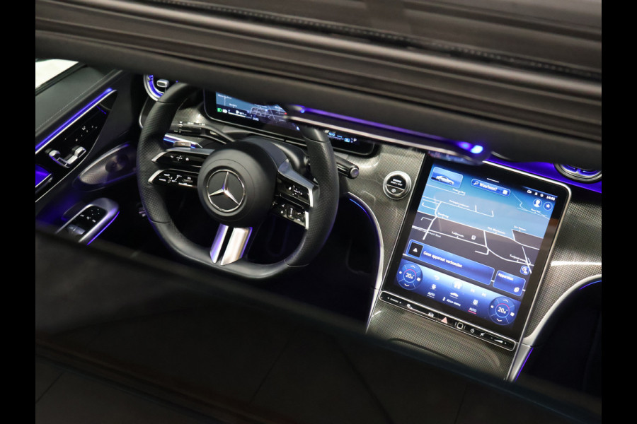 Mercedes-Benz C-Klasse 200 Launch Edition AMG Line [SCHUIFKANTELDAK, BURMESTER, HEAD-UP, SFEERVERLICHTING, MEMORY SEATS, 360 CAMERA, STOELVERWARMING, ADAPTIVE CRUISE, VOL LEDER, CLIMATE, NIEUWSTAAT]