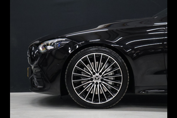 Mercedes-Benz C-Klasse 200 Launch Edition AMG Line [SCHUIFKANTELDAK, BURMESTER, HEAD-UP, SFEERVERLICHTING, MEMORY SEATS, 360 CAMERA, STOELVERWARMING, ADAPTIVE CRUISE, VOL LEDER, CLIMATE, NIEUWSTAAT]