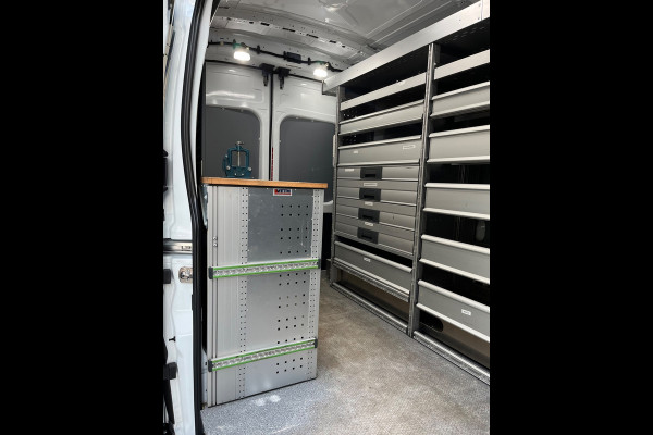 Ford E-Transit SERVICEWAGEN ELEKTRISCH 350 L2H3 Trend 68 kWh BOTT INRICHTING, V230 OMVORMER, LUXE UITVOERING, RIJKLAARPRIJS!