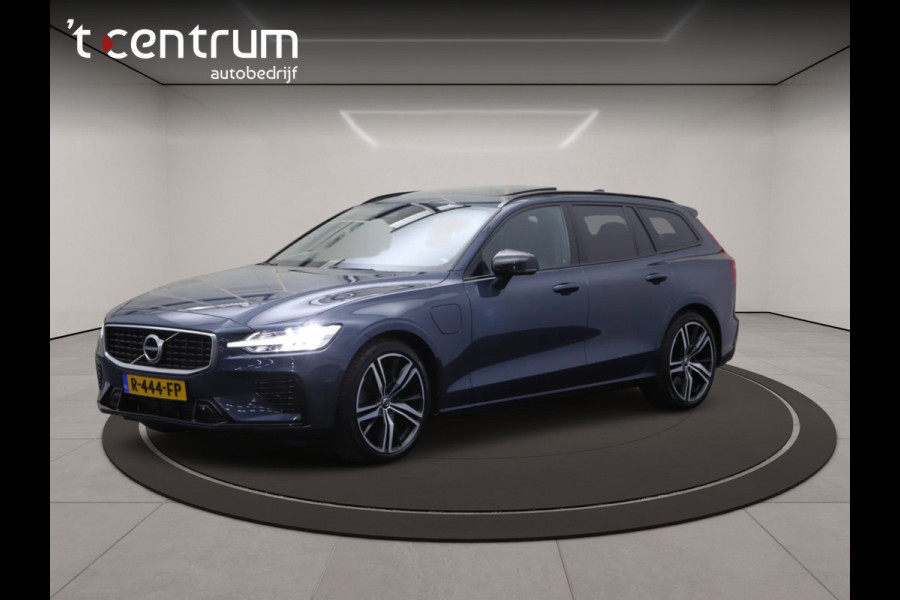 Volvo V60 2.0 T8 Twin Engine AWD 390 PK R-Design PHEV, Panoramadak, LED, 19" LM, Memory
