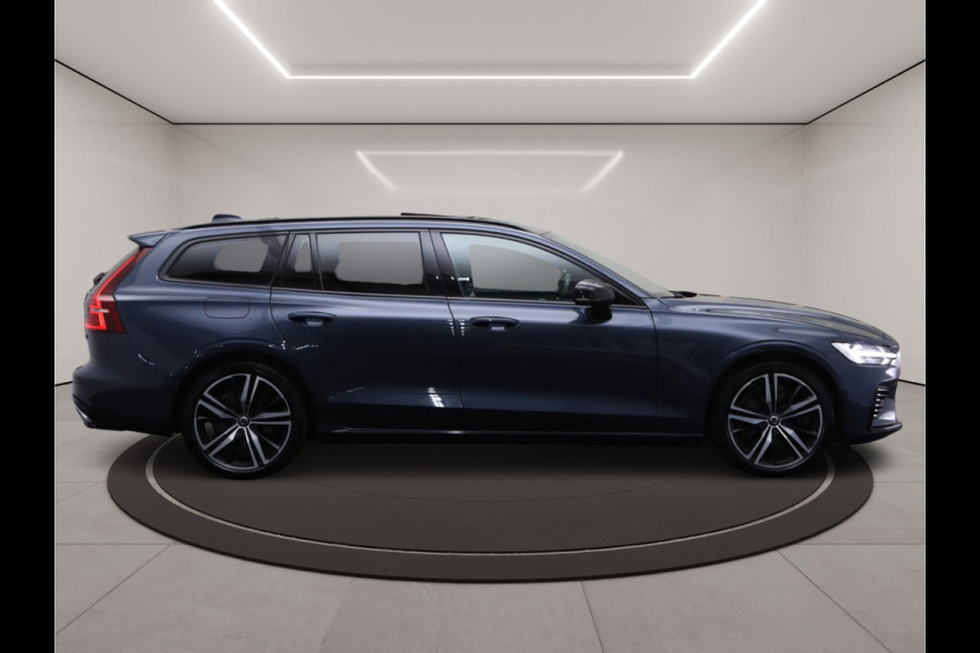 Volvo V60 2.0 T8 Twin Engine AWD 390 PK R-Design PHEV, Panoramadak, LED, 19" LM, Memory