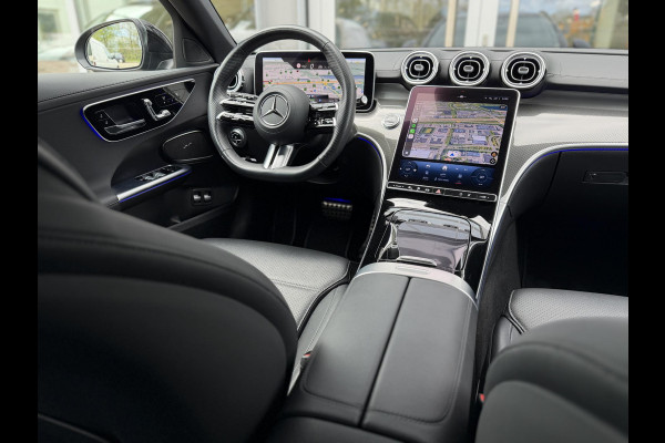 Mercedes-Benz C-Klasse Estate 300 e AMG Line Night|Pano|Leer|Stoelventilatie|Massage|ACC