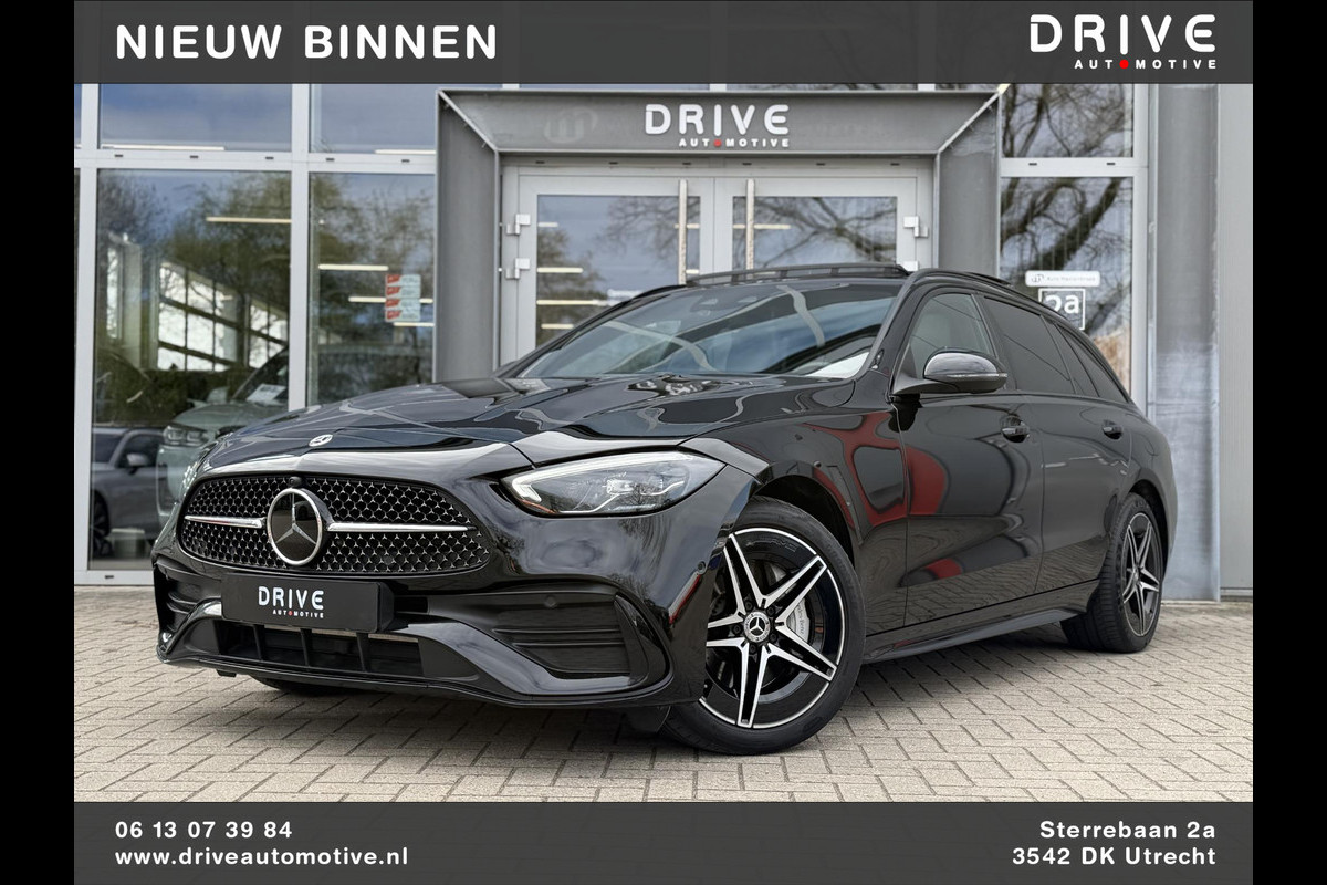 Mercedes-Benz C-Klasse Estate 300 e AMG Line Night|Pano|Leer|Stoelventilatie|Massage|ACC