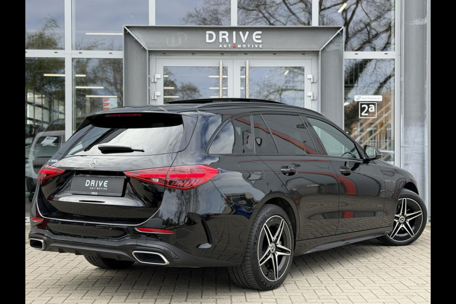 Mercedes-Benz C-Klasse Estate 300 e AMG Line Night|Pano|Leer|Stoelventilatie|Massage|ACC