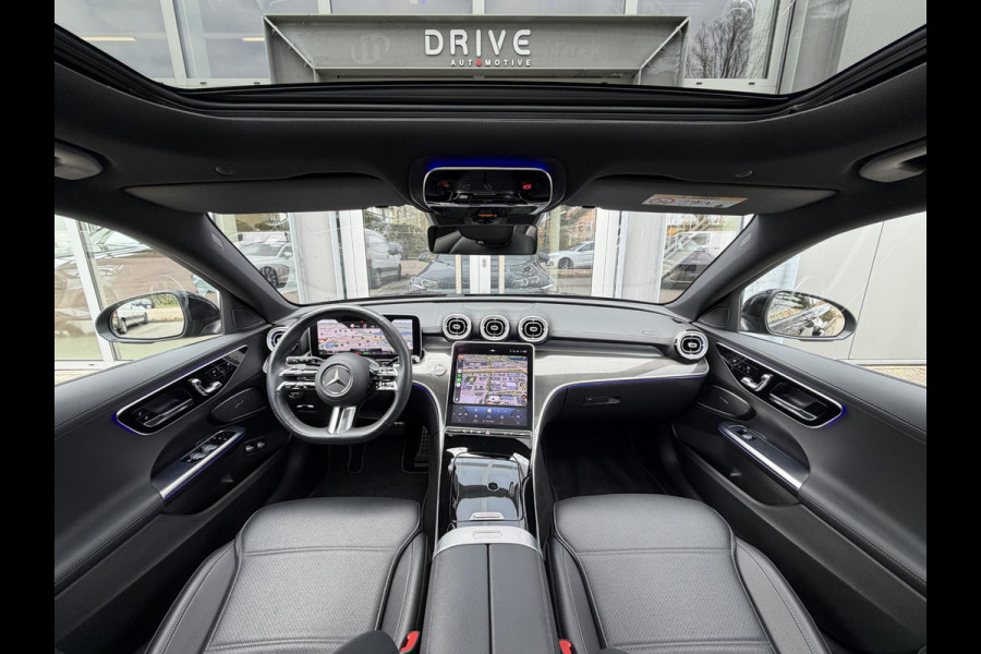Mercedes-Benz C-Klasse Estate 300 e AMG Line Night|Pano|Leer|Stoelventilatie|Massage|ACC