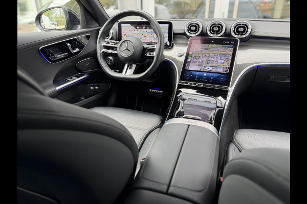 Mercedes-Benz C-Klasse Estate 300 e AMG Line Night|Pano|Leer|Stoelventilatie|Massage|ACC