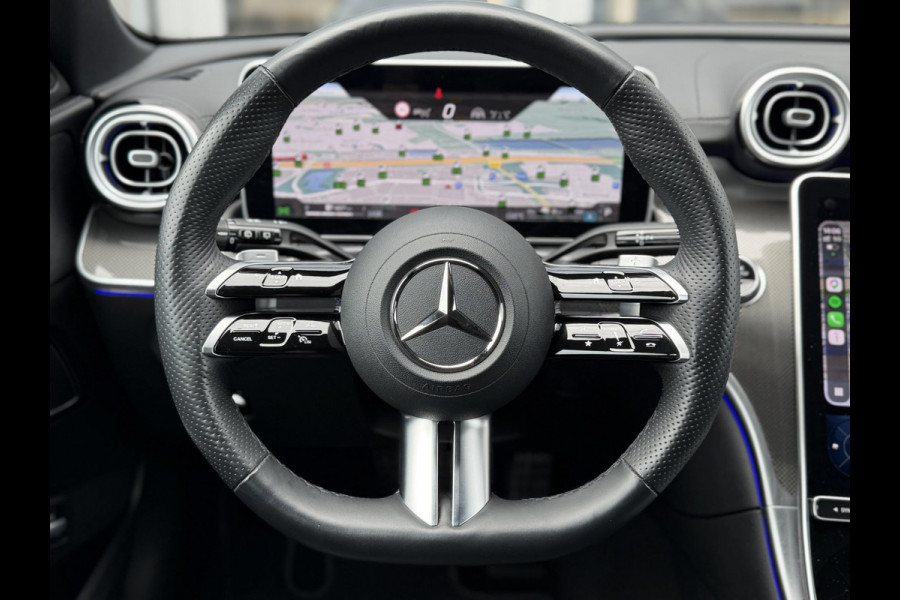 Mercedes-Benz C-Klasse Estate 300 e AMG Line Night|Pano|Leer|Stoelventilatie|Massage|ACC