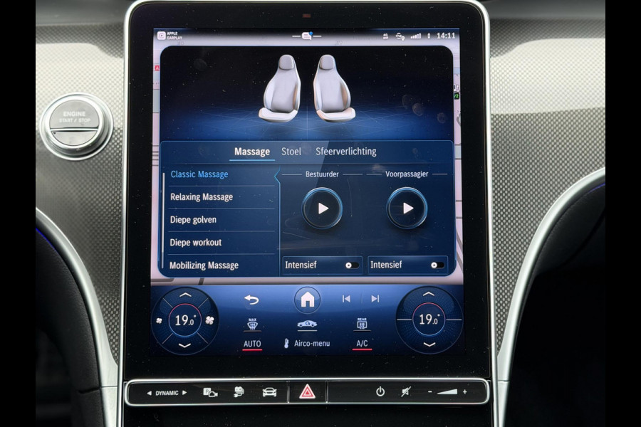 Mercedes-Benz C-Klasse Estate 300 e AMG Line Night|Pano|Leer|Stoelventilatie|Massage|ACC