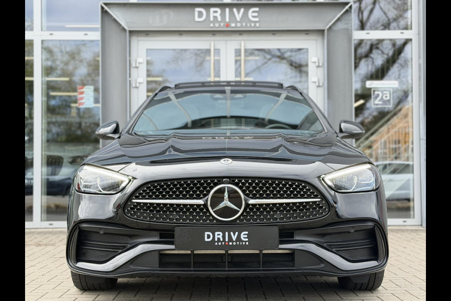 Mercedes-Benz C-Klasse Estate 300 e AMG Line Night|Pano|Leer|Stoelventilatie|Massage|ACC