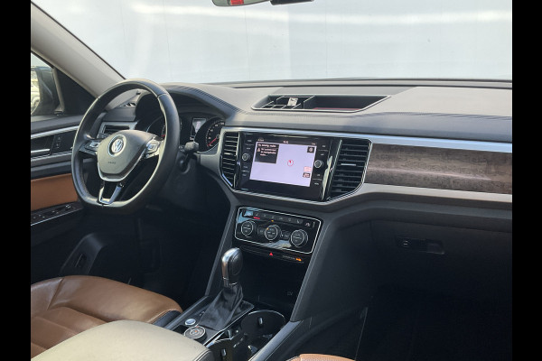 Volkswagen Atlas 3.6 VR6 277pk 7-Pers Pano Memory Stoelverw+Ventilatie 360° Leer BOMVOL!