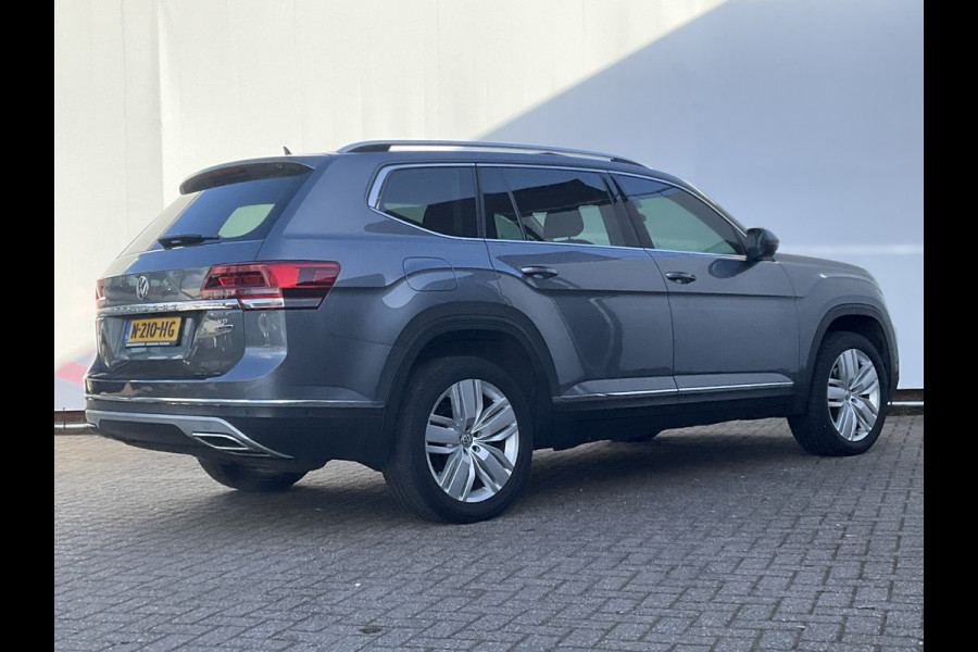 Volkswagen Atlas 3.6 VR6 277pk 7-Pers Pano Memory Stoelverw+Ventilatie 360° Leer BOMVOL!