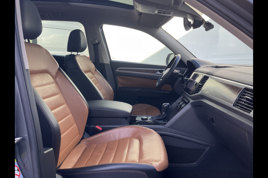 Volkswagen Atlas 3.6 VR6 277pk 7-Pers Pano Memory Stoelverw+Ventilatie 360° Leer BOMVOL!