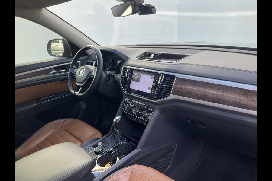 Volkswagen Atlas 3.6 VR6 277pk 7-Pers Pano Memory Stoelverw+Ventilatie 360° Leer BOMVOL!