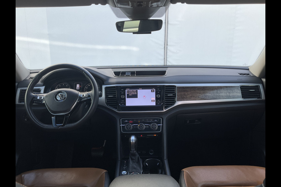 Volkswagen Atlas 3.6 VR6 277pk 7-Pers Pano Memory Stoelverw+Ventilatie 360° Leer BOMVOL!