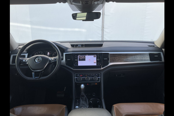 Volkswagen Atlas 3.6 VR6 277pk 7-Pers Pano Memory Stoelverw+Ventilatie 360° Leer BOMVOL!