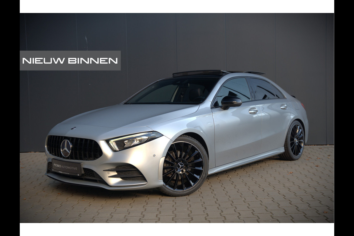 Mercedes-Benz A-Klasse 180 Business Solution AMG | Panoramadak | Stoelverwarming | Camera | Navigatie | Apple Carplay | Keyless | Cruise Control | DAB |