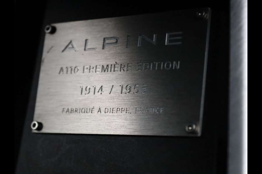 ALPINE A110 Premiere Edition 252pk #1914 van 1955 Actief Sportuitlaatsysteem | Focal-audio | Cruise | Navi | Parkeersens. achter