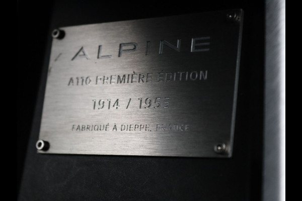 ALPINE A110 Premiere Edition 252pk #1914 van 1955 Actief Sportuitlaatsysteem | Focal-audio | Cruise | Navi | Parkeersens. achter